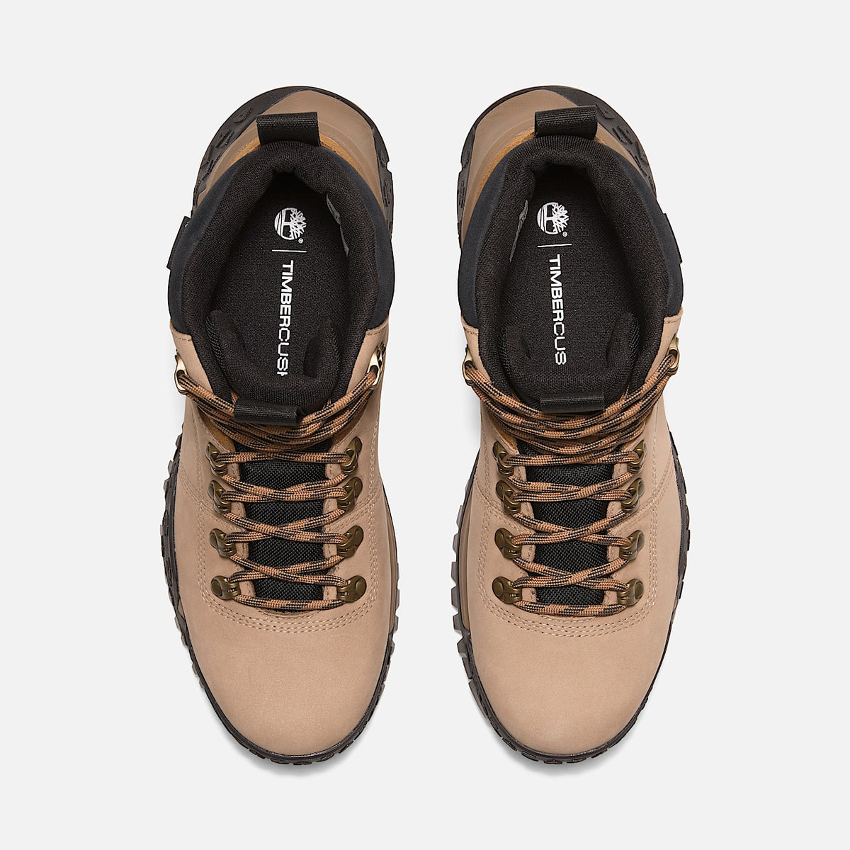 TIMBERLAND MOTION SCRAMBLE MID LACE-UP WATERPROOF HIKING BOOT (BEIGE NUBUCK) TB0A6CENEN3