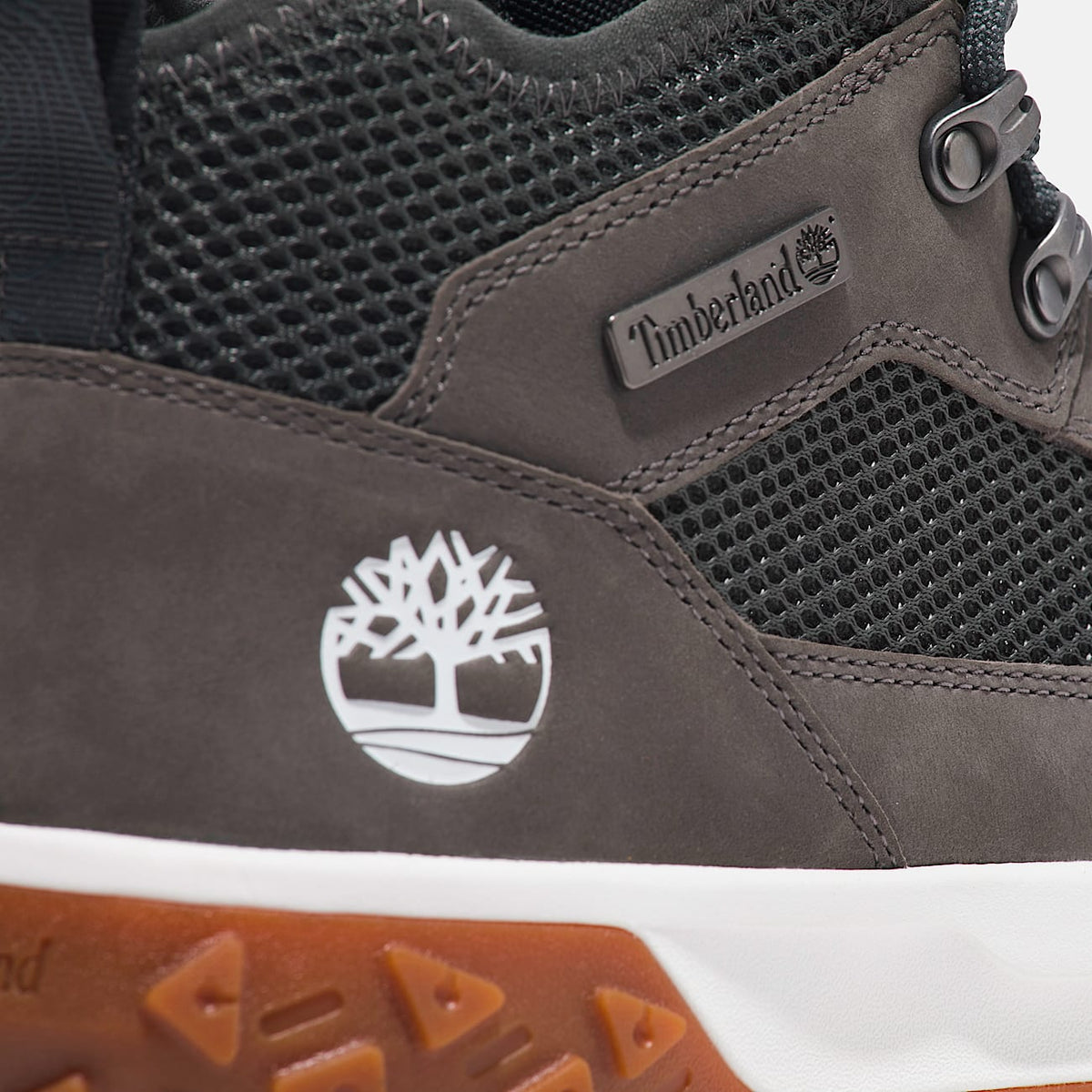 TIMBERLAND GREENSTRIDE MOTION 6 MID LACE-UP SNEAKER (MEDIUM GREY) TB0A6A98Y55