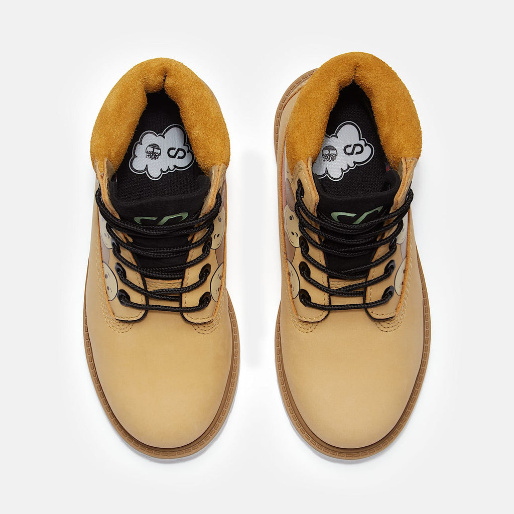 TIMBERLAND JUNIOR "SHADES OF HAPPINESS" PREMIUM 6-INCH WATERPROOF BOOT TB0A6BETEXM