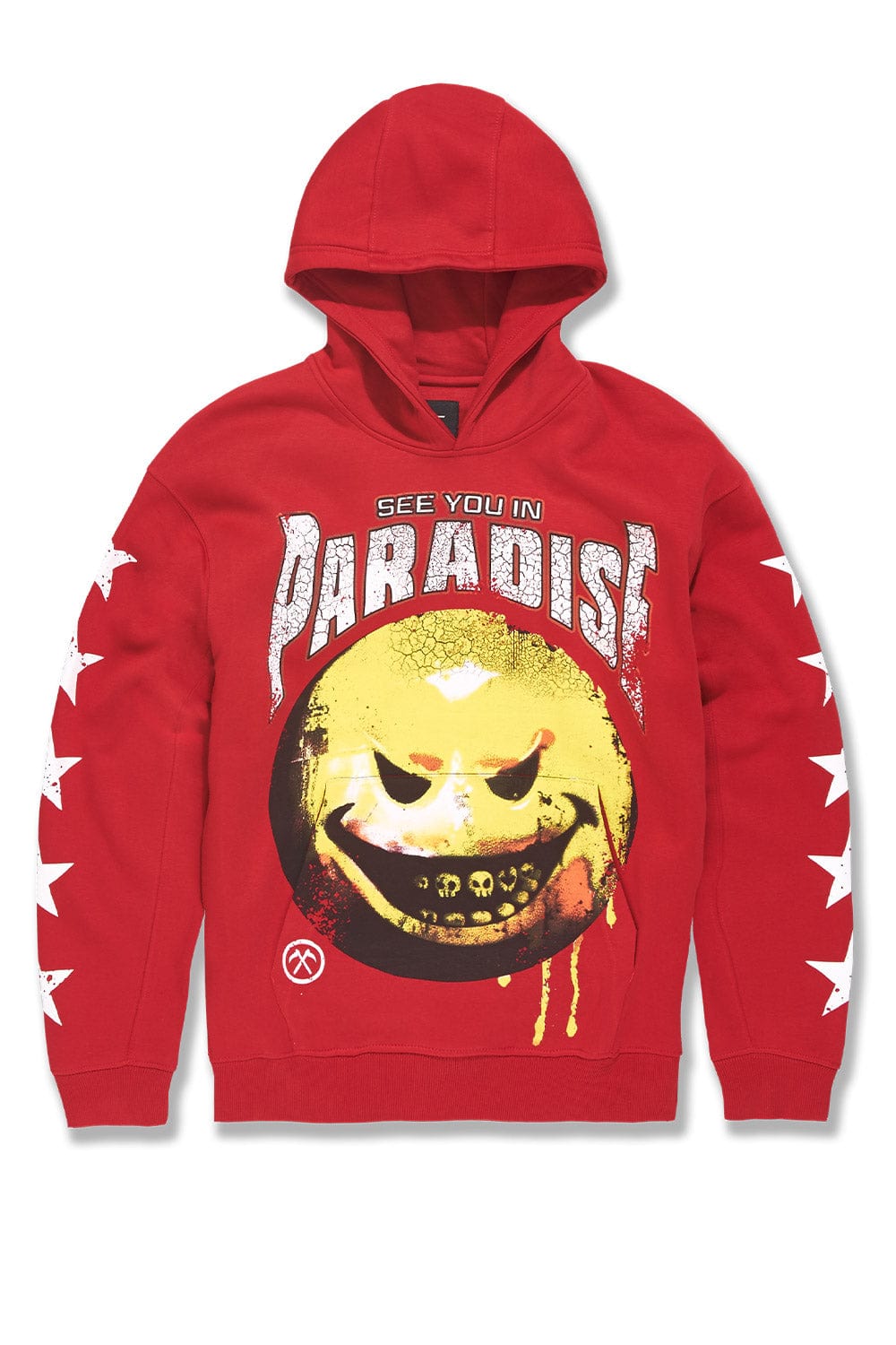 JORDAN CRAIG / BAD INTENTIONS PULLOVER HOODIE (RED)