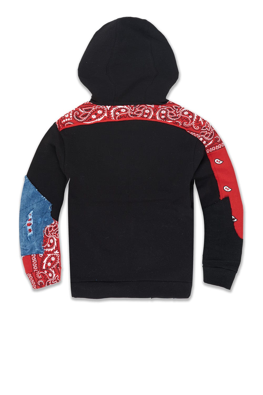 JORDAN CRAIG / PRAISLEY PILLOVER HOODIE (CRIMSON)