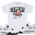 MILLION DOLLA MOTIVE / CEMENT YOUR LEGACY T-SHIRT (WHITE)
