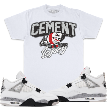 MILLION DOLLA MOTIVE / CEMENT YOUR LEGACY T-SHIRT (WHITE)