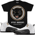 MILLION DOLLA MOTIVE / STAY HUNGRY PANTHER T-SHIRT (BLACK)