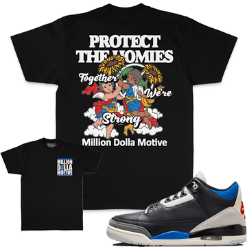 MILLION DOLLA MOTIVE / PROTECT THE HOMIES (BLACK)
