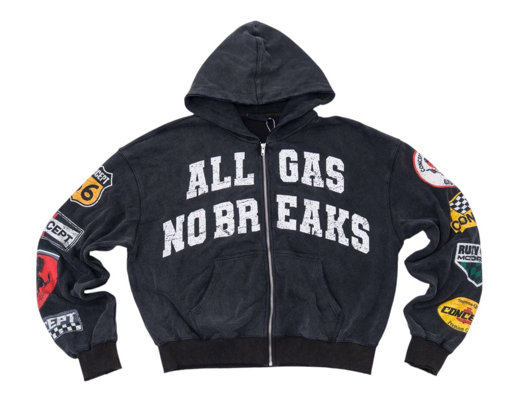 CONCEPT / ALL GAS HOODIE (BLACK) CHOODY-17