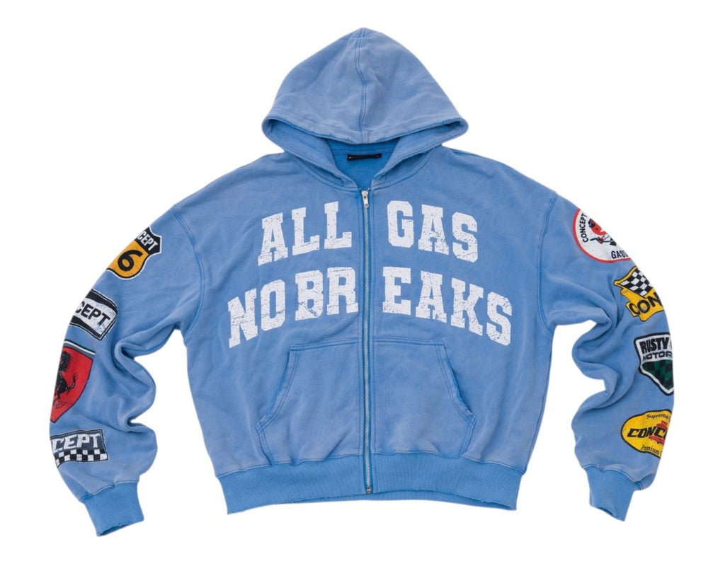 CONCEPT / ALL GAS HOODIE (BABY BLUE) CHOODY-17