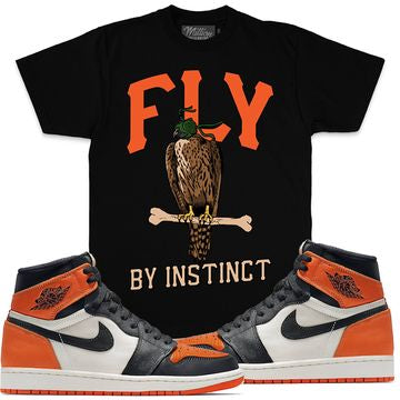 MILLION DOLLA MOTIVE / FLY BY INSTINCT T-SHIRT (BLACK)