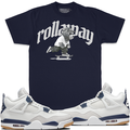 MILLION DOLLA MOTIVE / ROLLAWAY TEDDY T-SHIRT (NAVY)