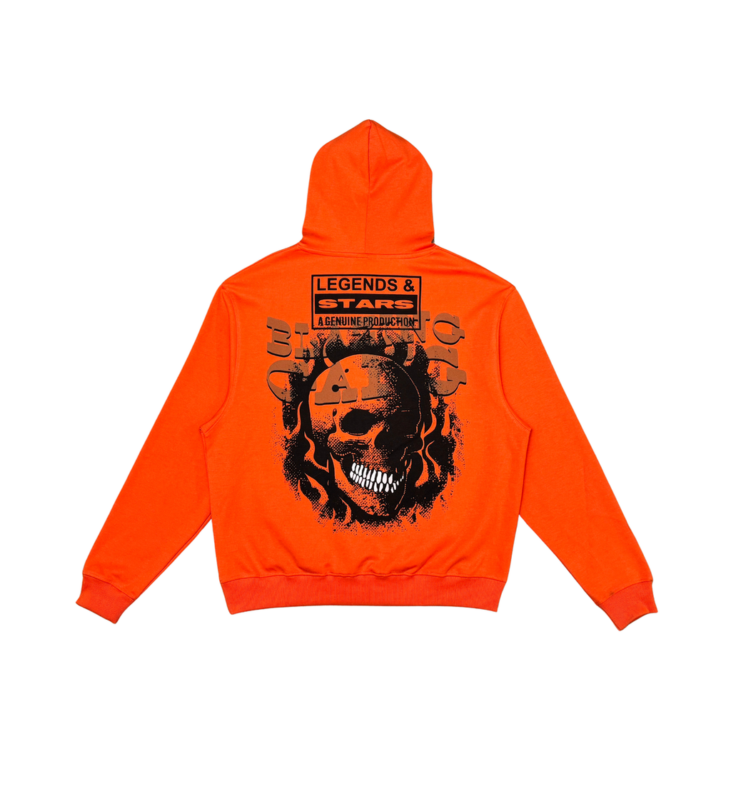 GENUINE BLAZING GANG HOODIE (ORANGE) GN4125
