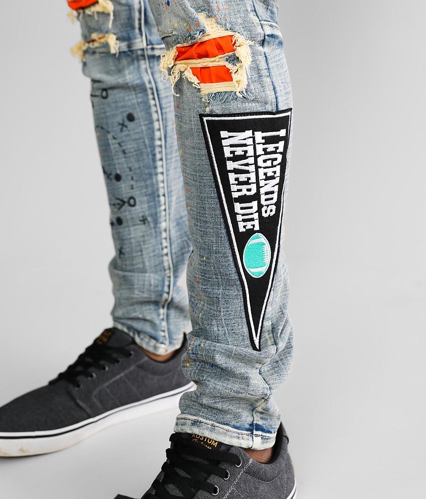 Smoke Rise Sport Taper Stretch Jean (Placid Blue) JP22645