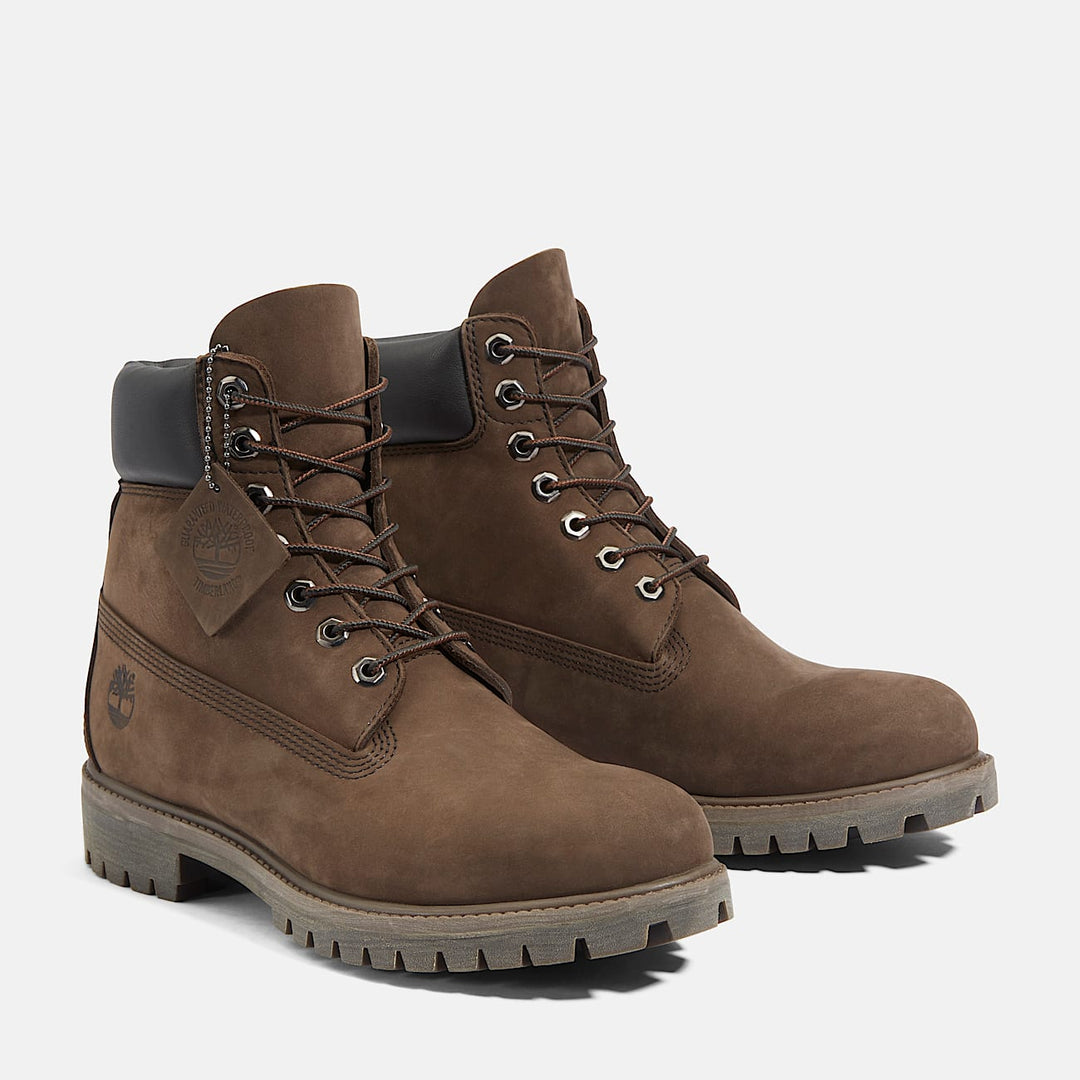 Timberland 6 IN PREMIUM LACE WATERPROOF BOOT (BROWN) TB110001214