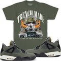 MILLION DOLLA MOTIVE TRENCH MADE SOLDIER TEE (OLIVE)