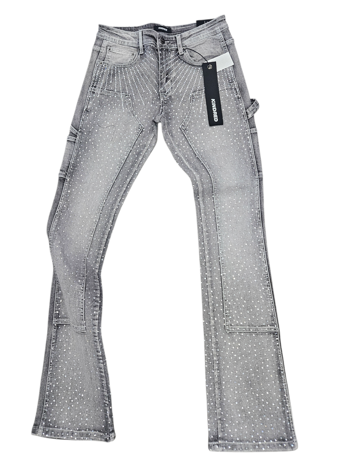 Kindred Stacked Diamond Jean (Grey) KD 221 3P
