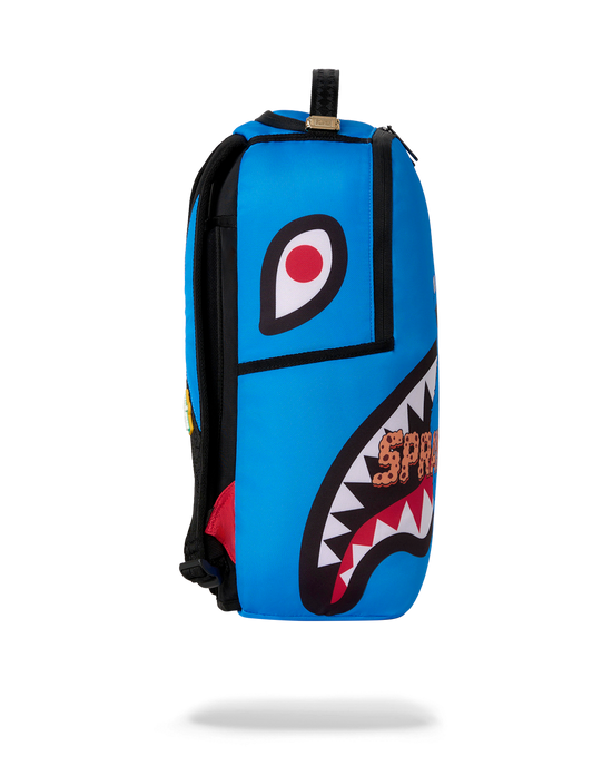 SPRAYGROUND SESAME STREET COOKIE MONSTER TAKE A BITE BACKPACK B9122