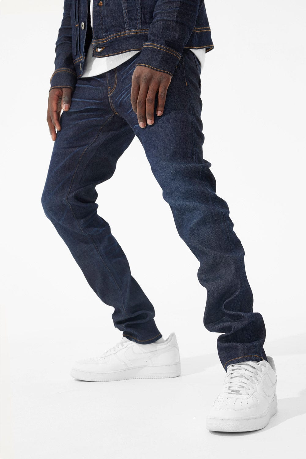Jordan Craig Slim Taper Fit Gaucho Denim Sean Collection (Dark Indigo) JS1152