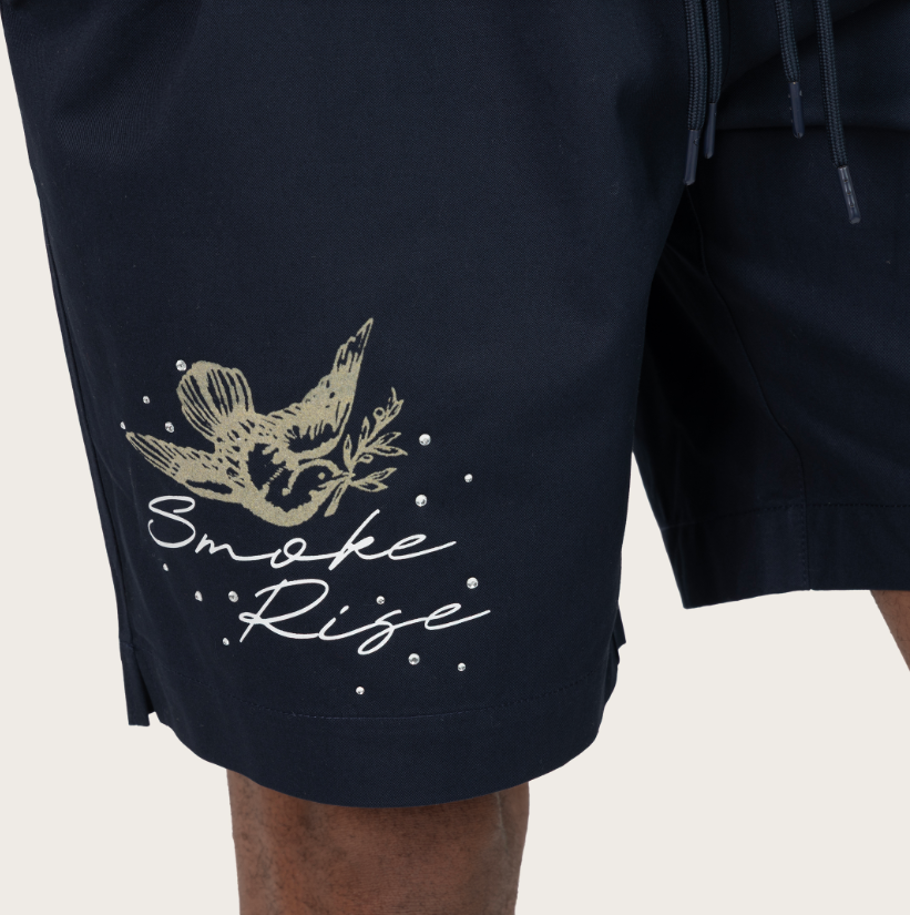 SMOKE RISE VISIONARY SHORT (WS26S445) PEACOAT