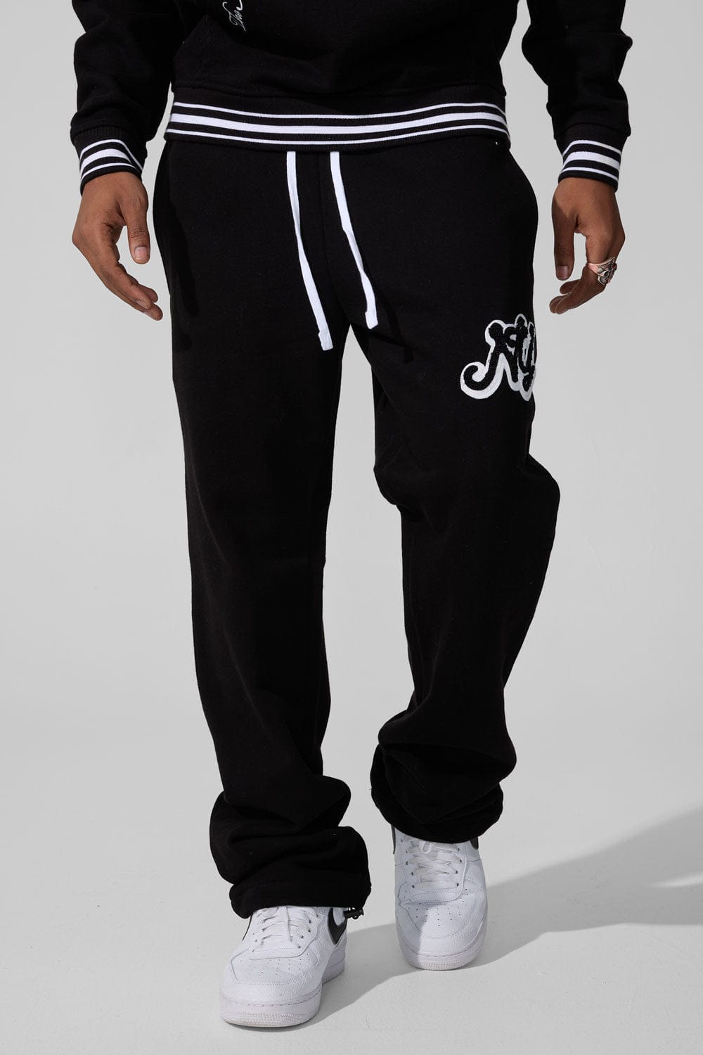 Jordan Craig Buffalo Mafia Baggy Sweatpants black (8805)