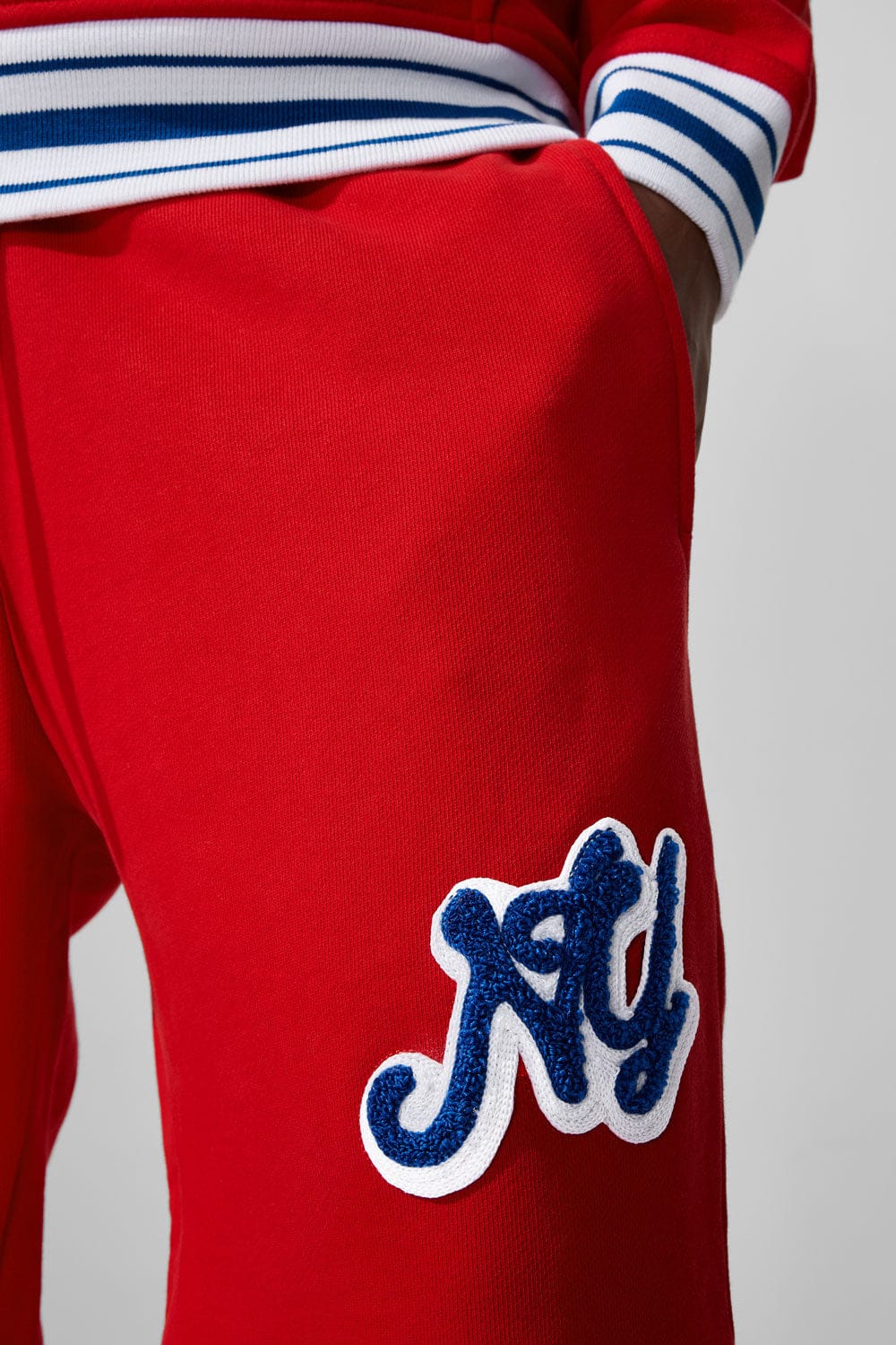 Jordan Craig Buffalo Mafia Baggy Sweatpants Red (8805)