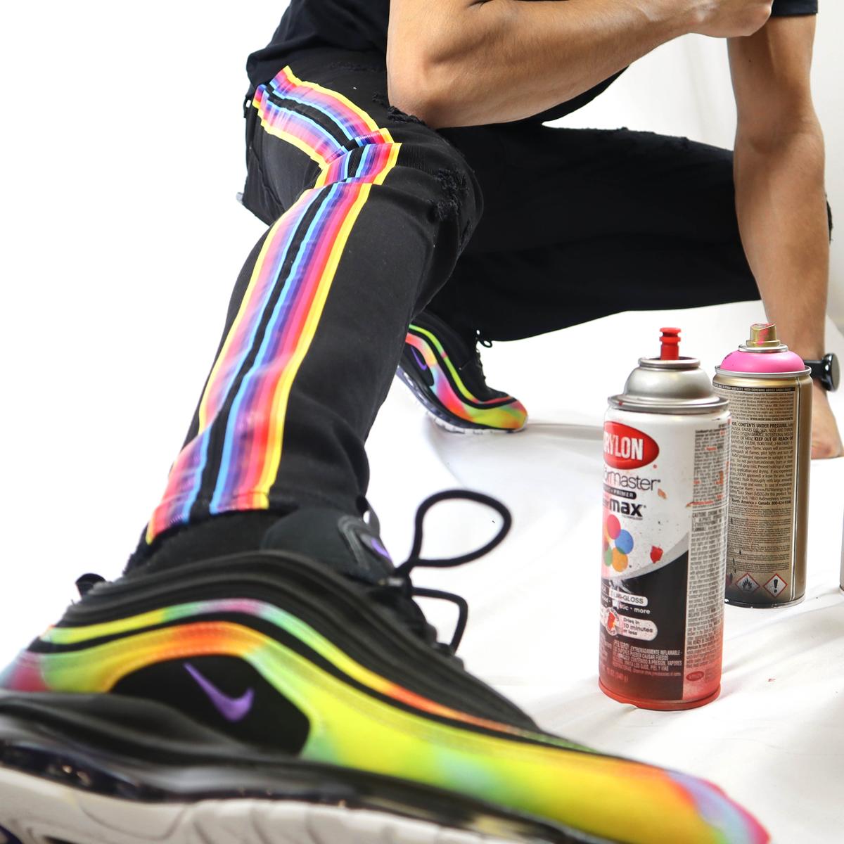 PREME DENIM (RAINBOW STRIPE) PR-WB-301