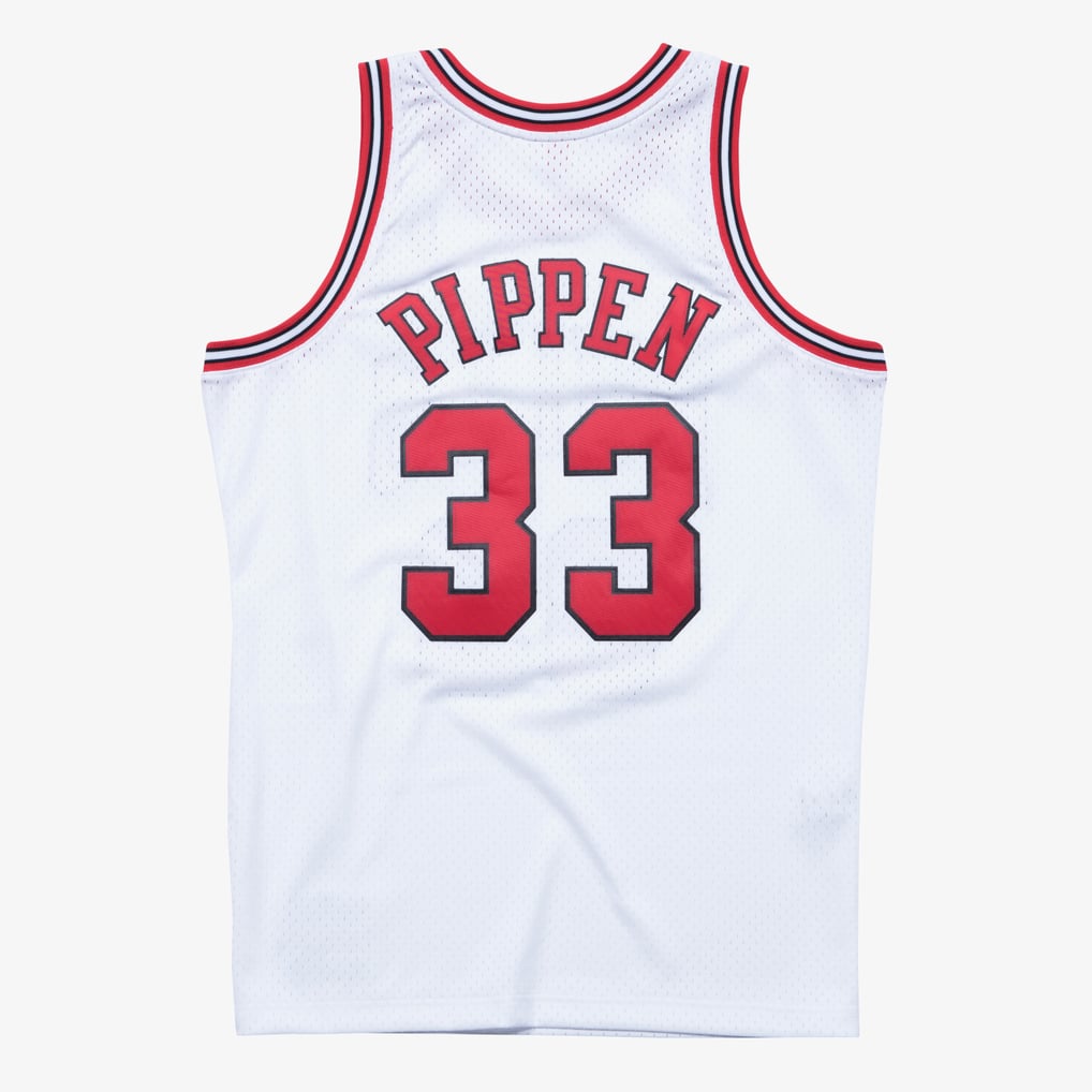 MITCHELL&NESS Scottie Pippen Chicago Bulls 1997-98 White Swingman Player Jersey