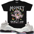 MILLION DOLLA MOTIVE MONEY ON MY MIND TEE (BLACK)