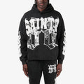 COPPER RIVET BLACK SAINTS PULL-OVER HOODIE (BLACK) 631017