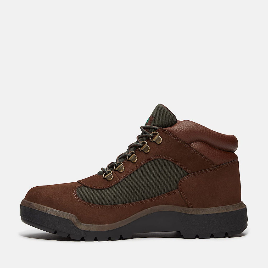 TIMBERLAND FIELD BOOT (DARK BROWN NUBUCK) TB0A18A6D47