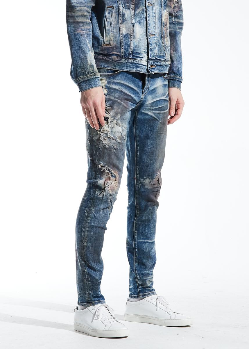 EMBELLISH CLARK STANDARD DENIM (INDIGO PAINT) EMBSP220-115