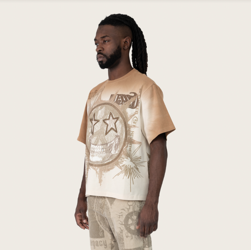 SMOKE RISE ELEVATE SS TEE (KT26S442) Dune
