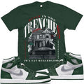 MILLION DOLLA MOTIVE BUILD IN THE TRENCHES TEE (MONEY GREEN)