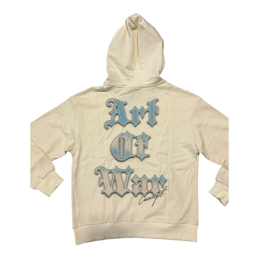 CONCEPT / ART OF WAR HOODIE (CREAM)