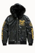 JORDAN CRAIG / BRONX BOMBER JACKET W/HOOD (BLACK)