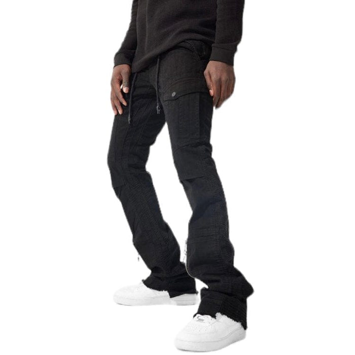 JORDAN CRAIG /  MARTIN STACKED AVIATION CARGO PANTS (BLACK) JTF220