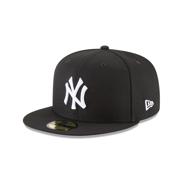 New Era Yankees 59Fifty Cap ( Bkack/White)