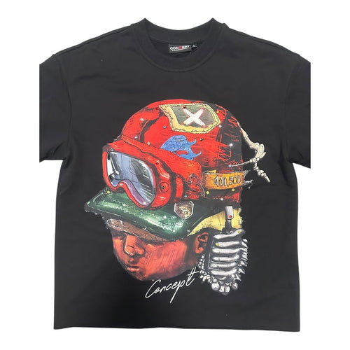 CONCEPT / CAPTAIN LS TEE (BLACK)