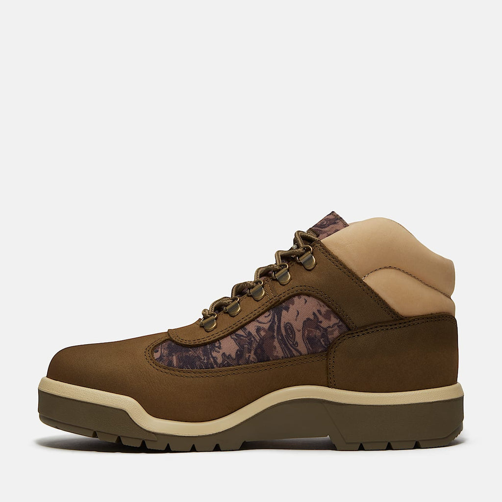 TIMBERLAND FIELD BOOT (OLIVE NUBUCK/CAMO) TB0A2MDGALY