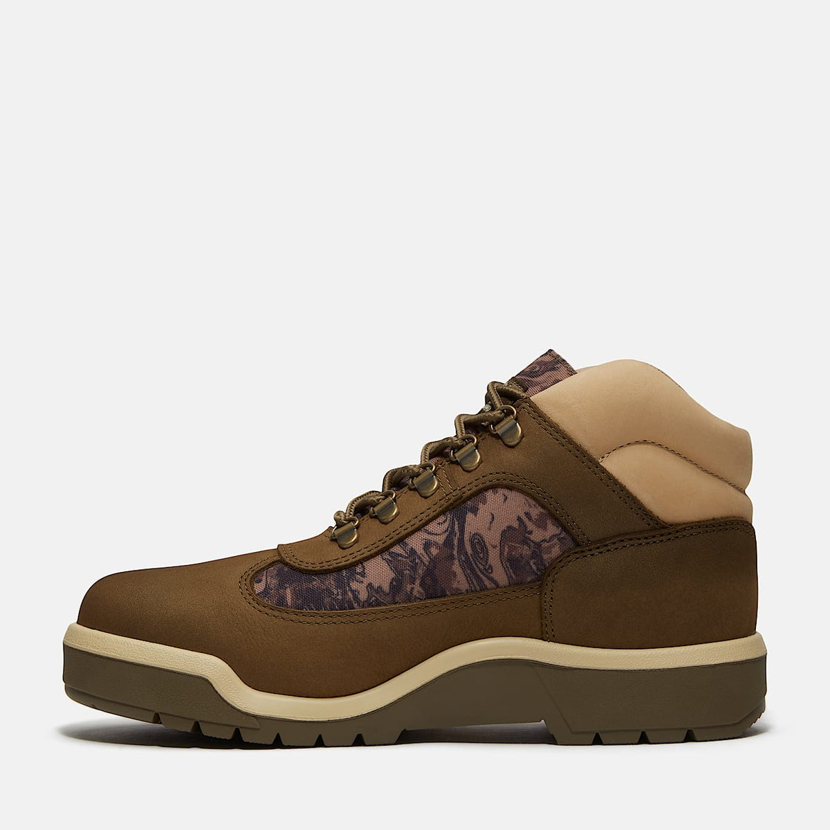 TIMBERLAND FIELD BOOT (OLIVE NUBUCK/CAMO) TB0A2MDGALY
