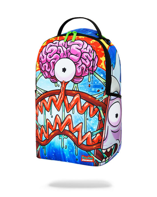 SPRAYGROUND RICK AND MORTY SPLIT RICK HEAD GUTS BACKPACK B9176