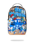 SPRAYGROUND SMURFS BIG MURAL BACKPACK B9084