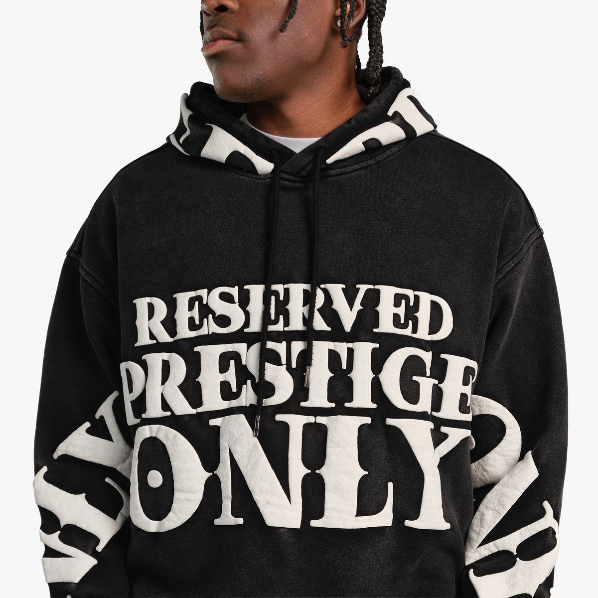 COPPER RIVET PRESTIGE ONLY HOODIE (BLACK) 631008