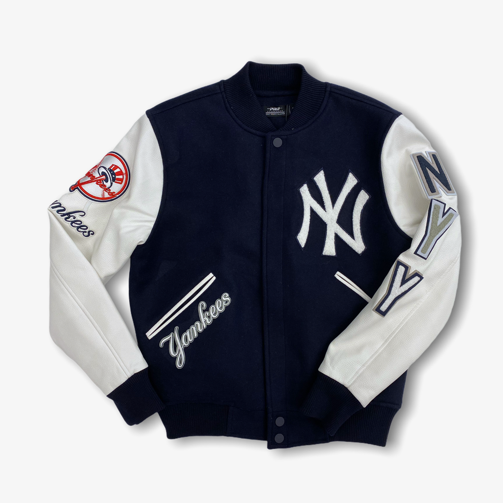 PRO STANDARD NEW YORK YANKEES  JACKET (NAVY/WHITE) LNY631275-MDN