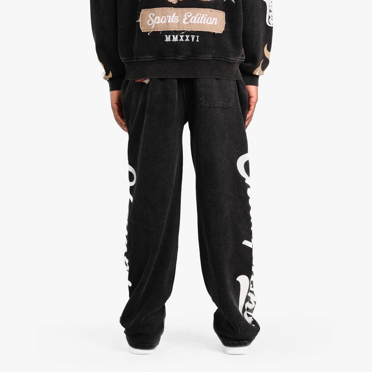 COPPER RIVET CHAMPION STRAIGHT FIT PANTS (BLACK) 631511