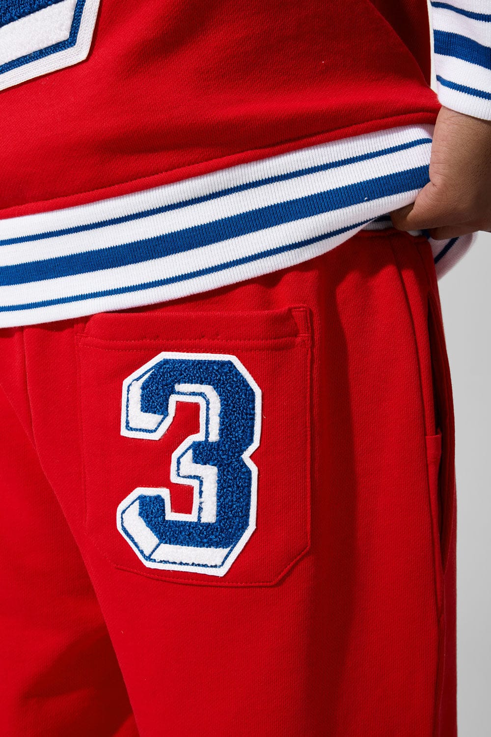 Jordan Craig Buffalo Mafia Baggy Sweatpants Red (8805)