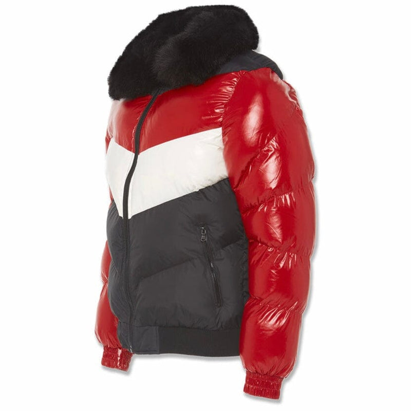 Jordan Craig Sugar Hill Nylon Puffer Jacket (Crimson) 91548