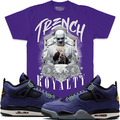 MILLION DOLLA MOTIVE TRENCH ROYALTY TEE (purple)
