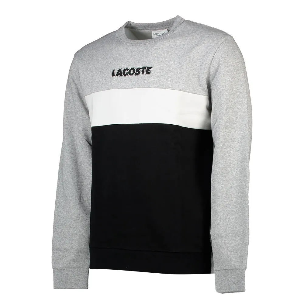 LACOSTE / SPORT COLORBLOCK SWEATSHIRT GREY