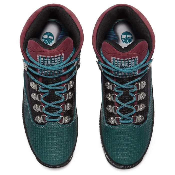 TIMBERLAND DIA DE MUERTOS EURO HIKER BOOT (TEAL FULL GRAIN) TB0A2P27A4W