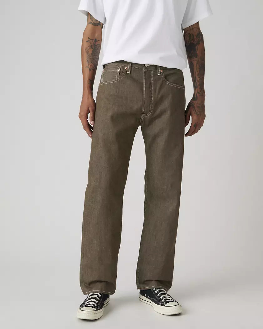 LEVI'S 501® Original Shrink-to-Fit™ Men's Jeans (Dark Brown Rigid) 005013669
