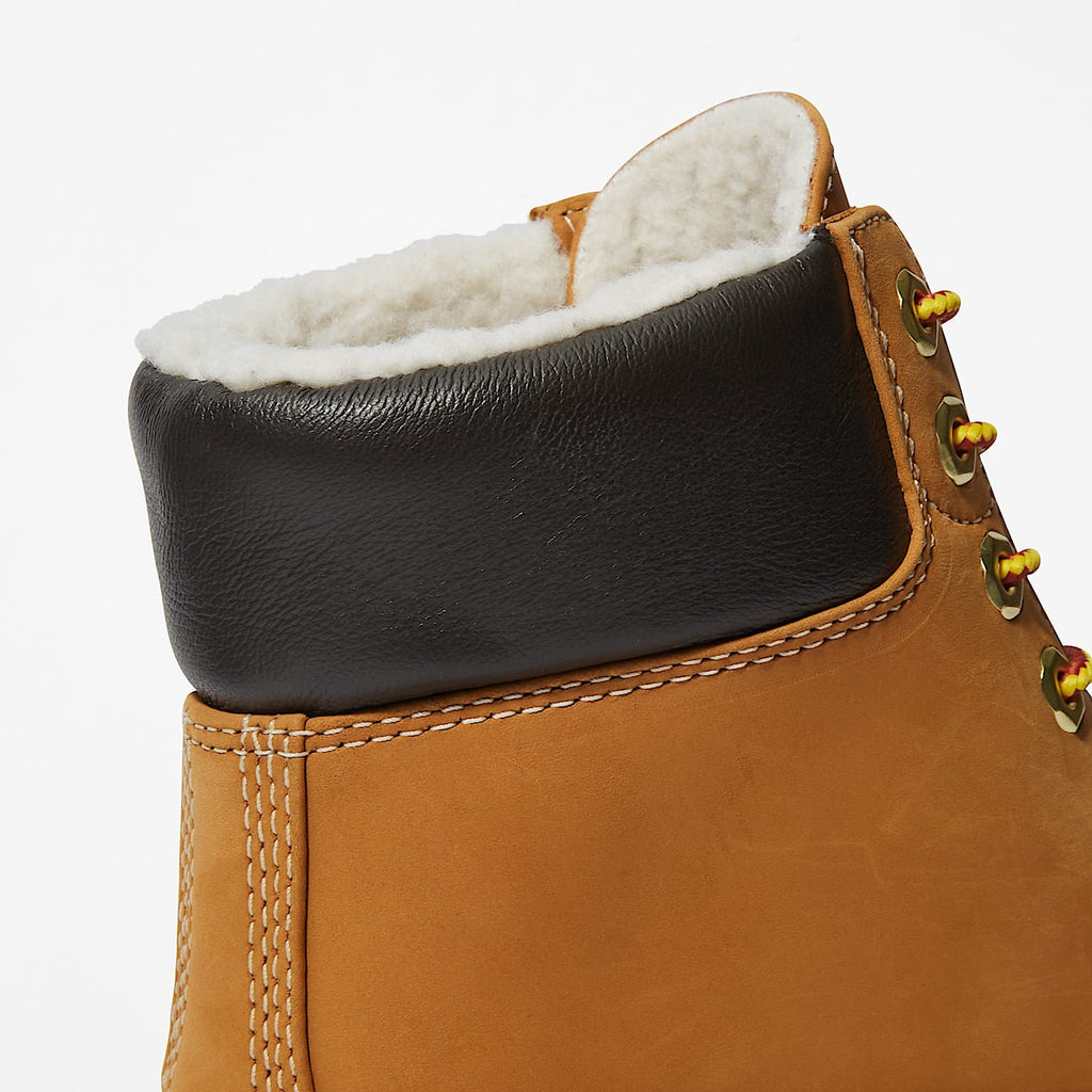 TIMBERLAND PREMIUM 6 INCH WATERPROOF WARM-LINED BOOT (WHEAT) TB1A2E31231